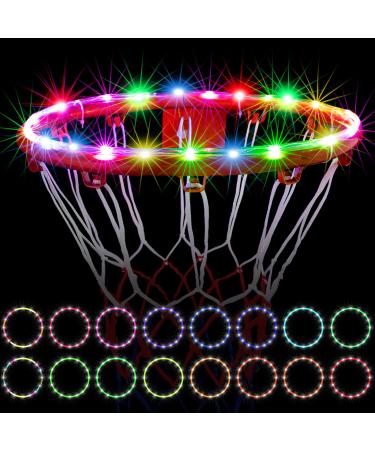Raipoment LED Basketball Hoop Lights, Remote Control Waterproof Basketball Rim Lights with 17 Colors and 7 Lighting Modes, Super Bright to Play at Night Outdoors, Good Gift for Easter Children - Buy Online on GoSupps.com