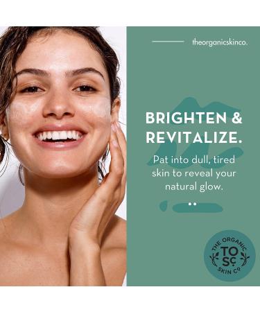 Vitamin C Face Serum for Glowing Skin | Anti-Aging Brightening Serum with Organic Oils | Vegan Collagen Boosting Antioxidant | 30mL - Buy Online on GoSupps.com