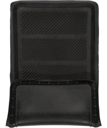 Ottomanson Easy Clean Waterproof Non-Slip 16 x 32 Indoor/Outdoor Rubber Boot Tray (Black) - Buy Online on GoSupps.com