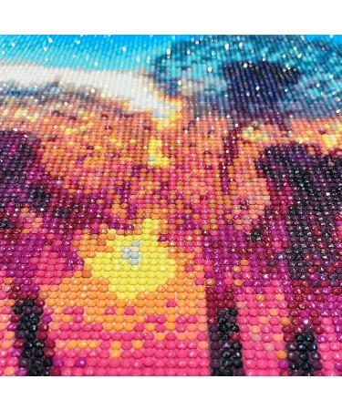 MXJSUA Diamond Painting Kit for Adults - Dandelions 12x12 Inch - Full Drill 5D DIY Diamond Art Home Decor - Buy Online on GoSupps.com