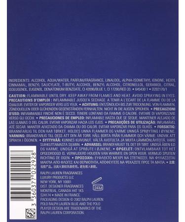 Polo Blue by Ralph Lauren Eau De Toilette Spray 4.2 oz - Fresh Basil Scent - 4.2 Fl Oz - Buy Online on GoSupps.com
