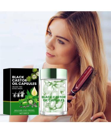 Capsules for Hair Care Repair Damaged Hair Oil Capsules Hair Care Moisturizing Anti Frizz Moisturizing Anti-Frizz Repair of Hair Damage Nourishes Hair Care Essential Oil Hair Serum Capsule - Buy Online on GoSupps.com