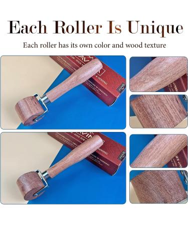 Savina Wooden Quilting Seam Roller - Easy Grip Handle Tool for Quilting, Sewing, Wallpaper & Home Decoration - Buy Online on GoSupps.com