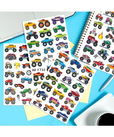 Truck Temporary Tattoo Stickers - 510 Pieces, Cars & Trucks Birthday Party Supplies for Kids, Classroom School Prize, Party Favor Decorations - Boys and Girls Party Gifts - Buy Online on GoSupps.com