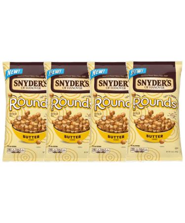 Snyder's of Hanover Mini Pretzel Rounds, Your Choice of Butter Flavored or Sea Salt (Butter Flavored)