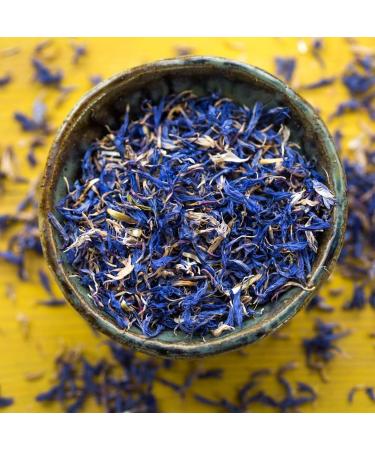 Edible Dried Flower Petal Cake Decorating Kit - 6 x 120ml Bags - Blue Cornflower Yellow & Orange Marigold Pink & Red Rose (231) - Buy Online on GoSupps.com