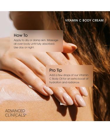 Advanced Clinicals Manuka Honey Hydrating Cream + Vitamin C Brightening Cream Set - Buy Online on GoSupps.com