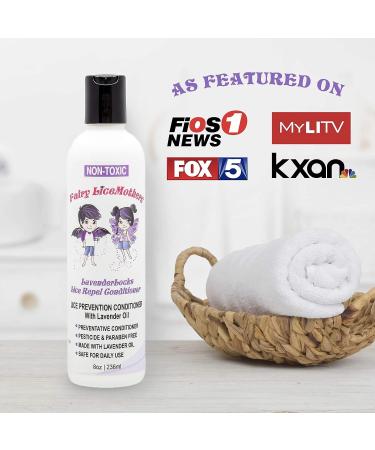 LavenderLocks Anti Lice Conditioner - Sulfate Free with Lavender Oil - 8 fl oz - Buy Online on GoSupps.com