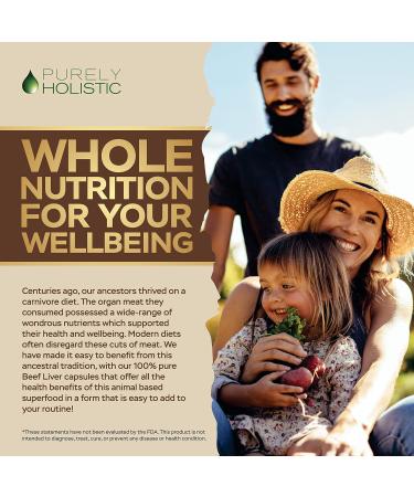 Grass Fed Beef Liver Capsules 4500mg - 270 Capsules, 750mg Each - Grassfed Desiccated Liver Supplement - Pasture Raised in Argentina Non GMO Hormone Free Source of Heme Iron CoQ10 Vitamins A & B12 - Buy Online on GoSupps.com