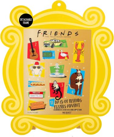 Friends TV Show Bath Fizzers Advent Calendar - 12 Days of Scented Body Care and Bath Bombs for Healthy Skin Glow - Buy Online on GoSupps.com