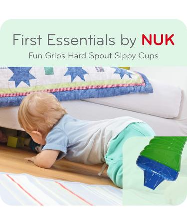 NUK Fun Grips Hard Spout Sippy Cup - 10 oz (Colors Vary) | First Essentials - Buy Online on GoSupps.com