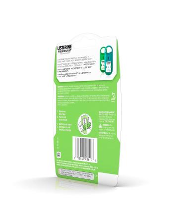 Listerine Freshburst Pocketpaks Fresh Breath Strips Mint Breath Refresher Strips to Kill 99% of Bad Breath Germs Portable Pack Freshburst Spearmint Flavor 24-Strips (Pack of 1) - Buy Online on GoSupps.com