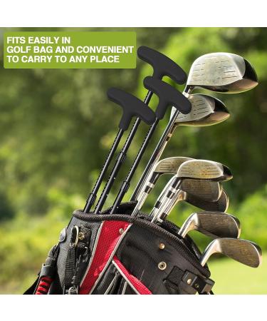 Asyxstar Mini Golf Putter - Two-Way Adjustable Length for Men, Women, and Kids | Includes 5 Golf Practice Balls - Buy Online on GoSupps.com