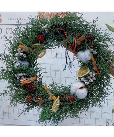 14 inch Green Round Wire Wreath Frames - Pack of 5 | DIY Christmas & New Year Decor - Buy Online on GoSupps.com