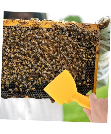 POPETPOP 1pc Plastic Honey Spatula Squeegee Beekeeping Supplies Tools Honey Collection Tool Ultra Thin Suite 20x10.5cm Yellow - Buy Online on GoSupps.com