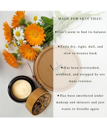 Miracle Tallow Balm - Hand-Crafted in the USA With Manuka Honey Grass-Fed Tallow & Medicinal Plants for Healing & Nourishing All Skin Types (1 oz Barely Scented) Barely Scented 1 Ounce (Pack of 1) - Buy Online on GoSupps.com