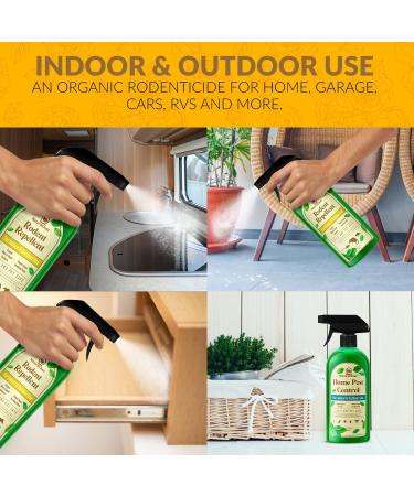Natural Peppermint Oil Spray for Pest Control - Eco-Friendly Mice and Rat Repellent - Humane Alternative to Traps - Buy Online on GoSupps.com