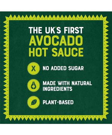 Kumana Avocado Hot Sauce Hot Original 235ml - Buy Online on GoSupps.com