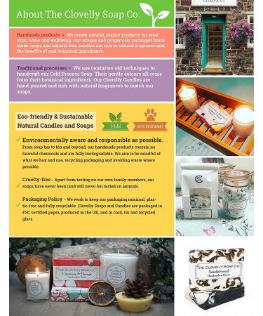 Clovelly Soap Co Mini Guest Soap Gift Set - 10 Handmade Natural Soaps | Perfect for Travel & Gifts - Buy Online on GoSupps.com