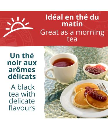  Khla Khla - Organic Breakfast Black Tea OP - Loose Leaf Metal Tin 400g - Organic Morning Tea - Dried Leaves - Asian Brunch Breakfast Tea - Origin Sri Lanka - Herbal Tea & Infusion - Buy Online on GoSupps.com