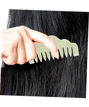 Beavorty 2-Pack Jade Comb - Skin Care Tools for Face & Scalp Massage | Chinese Gua Sha Stone for Enhanced Relaxation - Buy Online on GoSupps.com