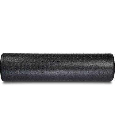 Amazon Basics High-Density Black Foam Roller - 24-Inch for Exercise, Massage, Muscle Recovery - Buy Online on GoSupps.com