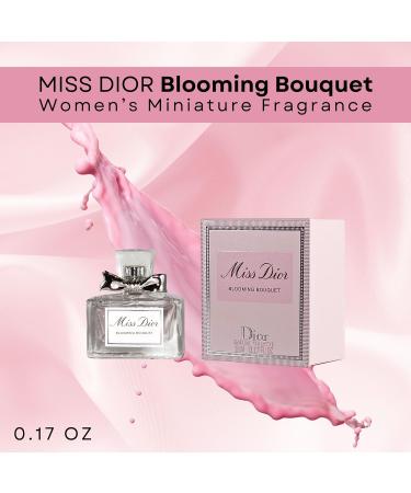 Miss Dior Blooming Bouquet by Christian Dior Womens Travel Size EDT 0.17 oz Splash 0.17 Fl Oz (Pack of 1) - Buy Online on GoSupps.com
