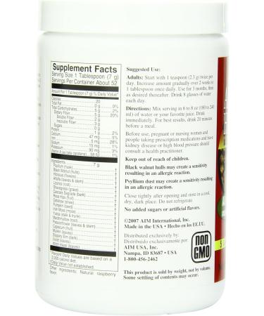 AIM International Herbal Fiberblend - Raspberry Powder - 13 Oz. - Buy Online on GoSupps.com