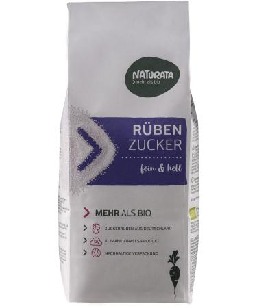 Naturata Organic Beet Sugar (2 x 1 kg) 1 kg (pack of 2)