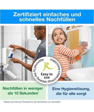 Tork Sensitive Hand Foam Soap S4 - 1000 ml (1 Pack) | Dermatologically Tested | Gentle Cleansing for Sensitive Skin - Buy Online on GoSupps.com