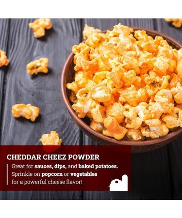Hoosier Hill Farm Cheddar Cheez Powder - 1 Pound | Premium Quality Cheese Powder - Buy Online on GoSupps.com