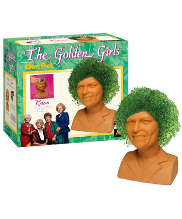 Joseph Enterprises Inc Golden Girls Chia Pet Rose Decorative Pottery Planter Golden Girls Rose