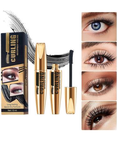 4D Silks Fiber Lash Mascara Natural Smudges Proof Mascara Lengthening And Thick Long Lasting No Clumping Formula 10ml B00pfct036 (Gold One Size) 10 ml (Pack of 1) Gold - Buy Online on GoSupps.com