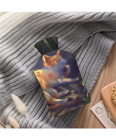 Buy Cat Hot Water Bottle with Plush Cover - Perfect Hand Warmer for Adults & Kids | 26.5x15.3cm - International Shipping Available - Buy Online on GoSupps.com
