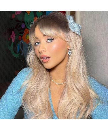 Buy Haircube Ombre Blonde Long Curly Ponytail Wig - 26 Inch Heat-Resistant Synthetic Hair for Fashionable Women - Buy Online on GoSupps.com