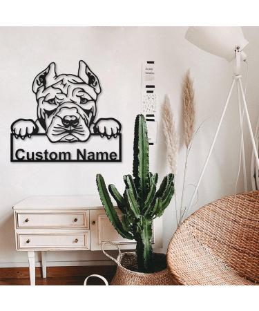 Personalized American Bully & Airedale Terrier Wooden Shield Art | Custom Dog Gifts & D cor | Unique Animal Habits Decor - Buy Online on GoSupps.com