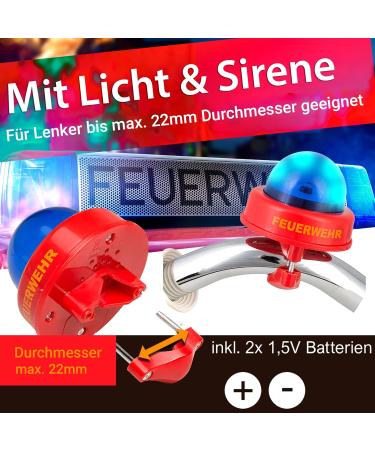 Buy Smart Planet Bicycle Siren - Funny Fire Brigade Bell for Kids | International Shipping Available - Buy Online on GoSupps.com