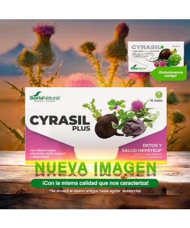 SoriaNatural Soria Natural Cyrasil+ 15 Vials - Buy Online on GoSupps.com
