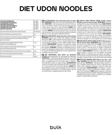 Bulk Diet Udon Noodles Konjac Noodles 200g Servings - Buy Online on GoSupps.com