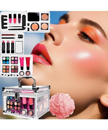 Ensemble de maquillage professionnel | Palette avec poudre contour et fard paupi res tui cosm tique usage quotidien - Buy Online on GoSupps.com