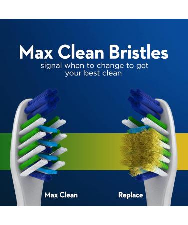 Oral-B CrossAction Max Clean Manual Toothbrush Soft 4 Count - Gentle Oral Care - Buy Online on GoSupps.com