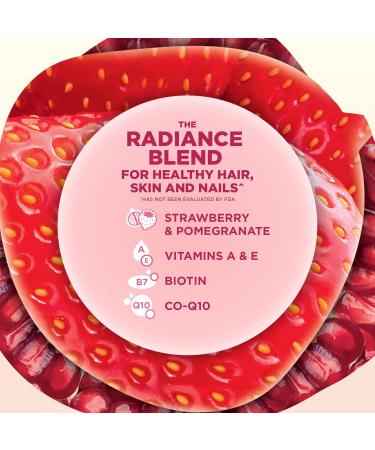 Secret Nature Fruit Beauty Chews - Vitamins A & E Biotin CoQ10 for Healthy Hair Skin & Nails - Gummy Strawberry & Pomegranate (60 Count - Buy Online on GoSupps.com