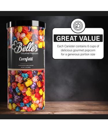 Sea Salt Caramel Popcorn Canister - Premium Gourmet Snacks | Non-GMO Kernels | Perfectly Popped | Movie Night Treats - 12 oz - Buy Online on GoSupps.com