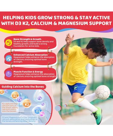 LILICARE Bundle Vitamin D3K2 Gummies for Kids & D3K2 Gummies for Adults - Buy Online on GoSupps.com