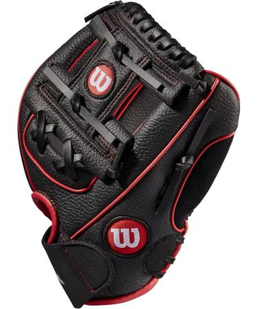 WILSON 2022 A200 EZ Catch Baseball Glove - 10 Right Hand Throw - Black/Red - International Shipping Available - Buy Online on GoSupps.com