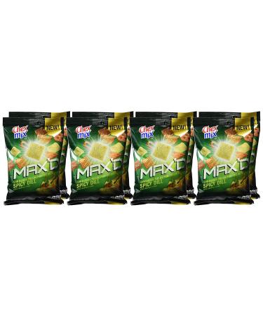 Chex Mix MAX'D Spicy Dill 4.25 Oz (Pack of 8) - Delicious and Bold Snack Mix - Buy Online on GoSupps.com