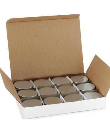 Buy Vivaplex 1 oz Aluminum Tin Jars with Lids - 12 Pack | International Shipping Available - Buy Online on GoSupps.com