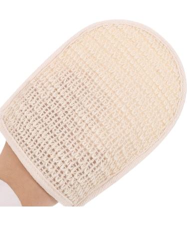 Beaupretty Loofah Set - 2 Pcs Exfoliating Body Scrub Mitts for Men & Women | Ideal for Spa & Shower | International Shipping Available - Buy Online on GoSupps.com