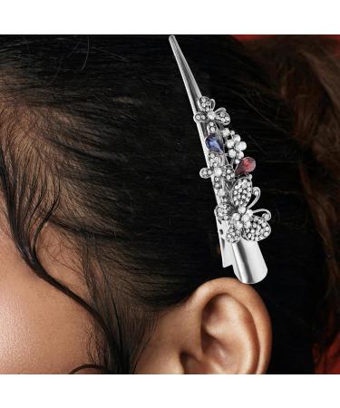Beaupretty Hair Clips hair accessories hair barrettes women hairpin hair decoration large barrette large hairpins hairpin for women rhinestone hairpins clip Metal Miss girl Vintage Hair Clips - Buy Online on GoSupps.com