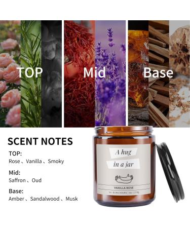 Rose Scented Candles - Unique Gifts for Women | Thinking of You Sympathy & Christmas Ideas - Buy Online on GoSupps.com